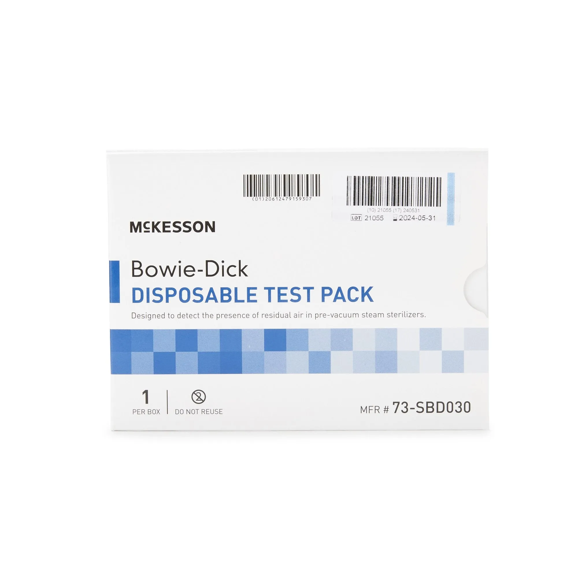 McKesson Sterilization Bowie-Dick Test Pack