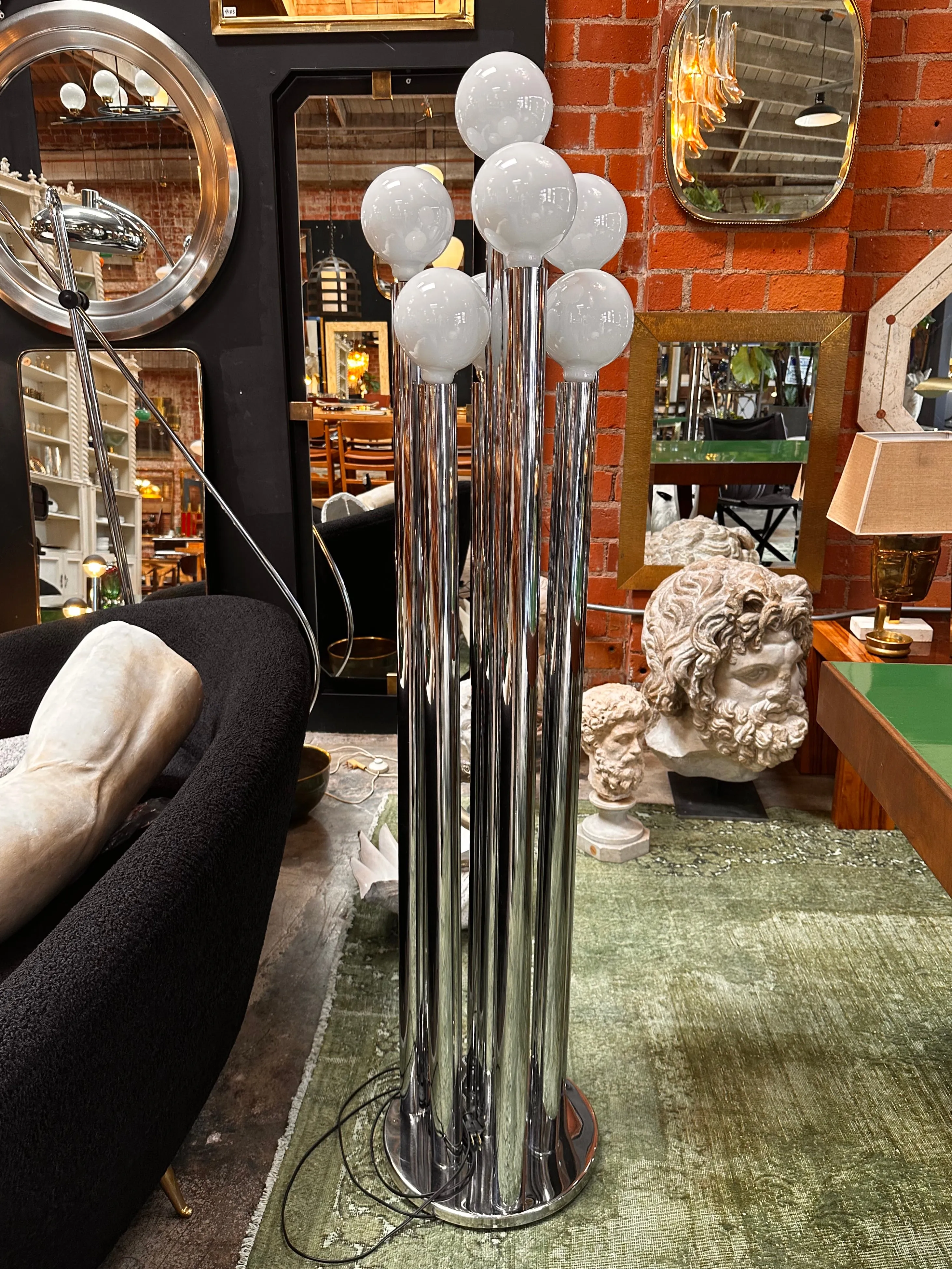 Mid-Century Italian Space Age Floor Lamp 70's