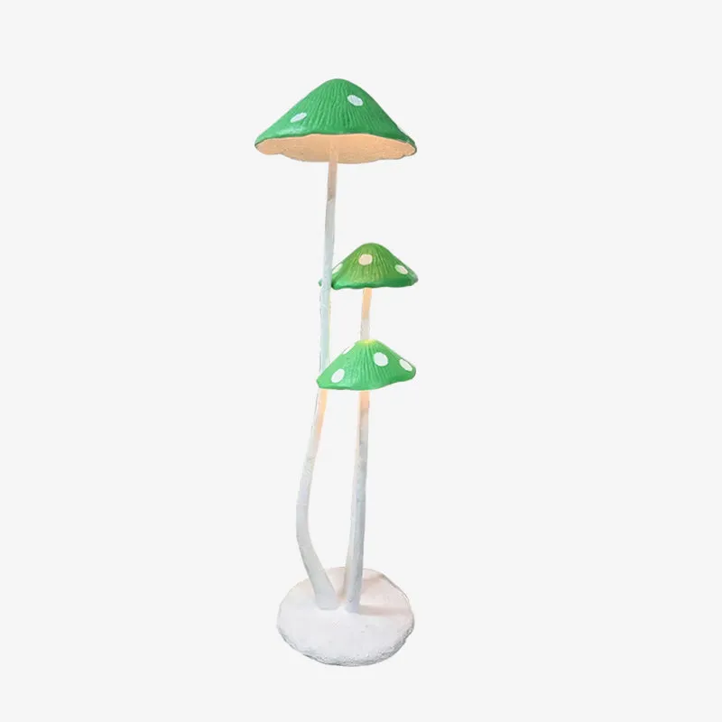 Mushroom Sculpture Floor Lamp