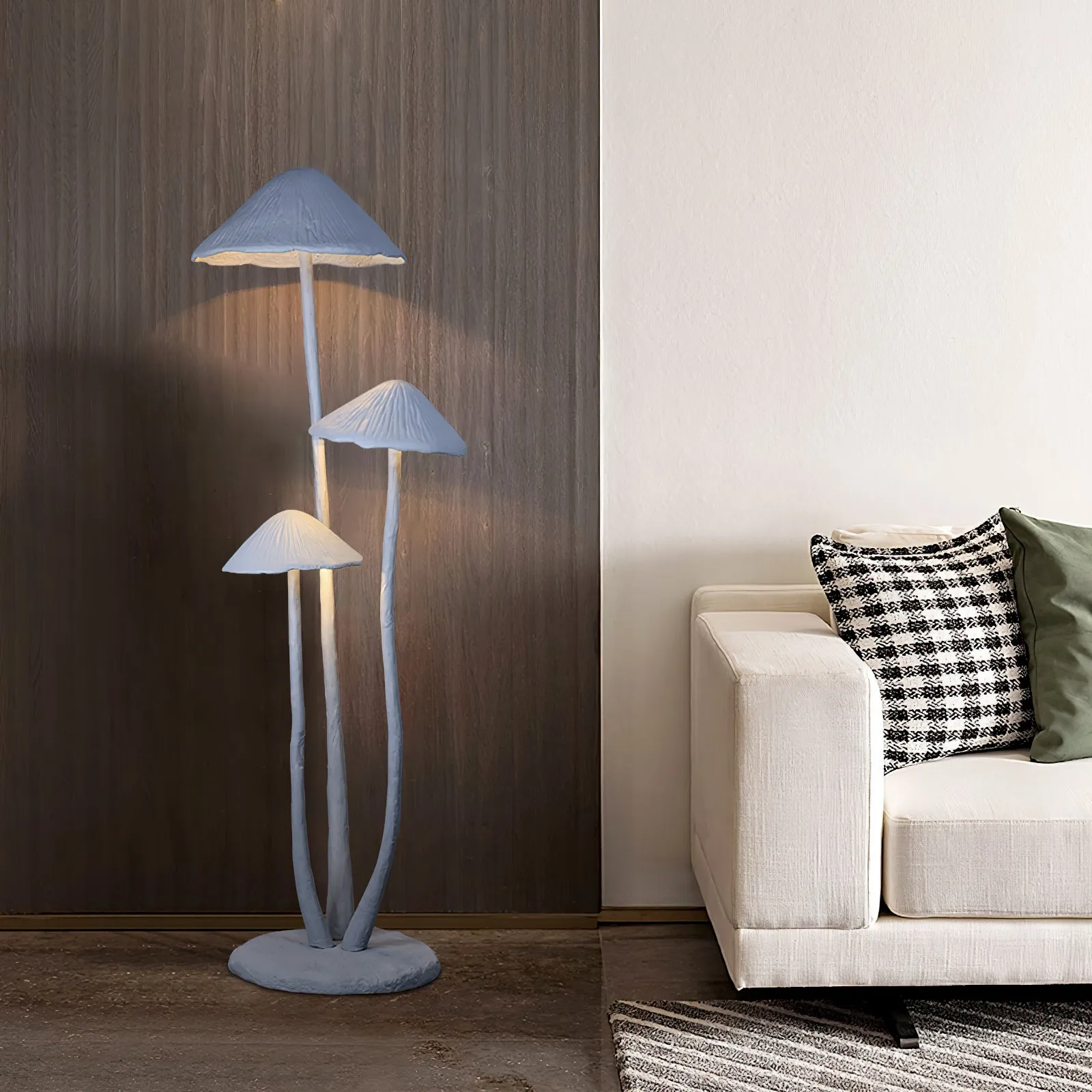 Mushroom Sculpture Floor Lamp