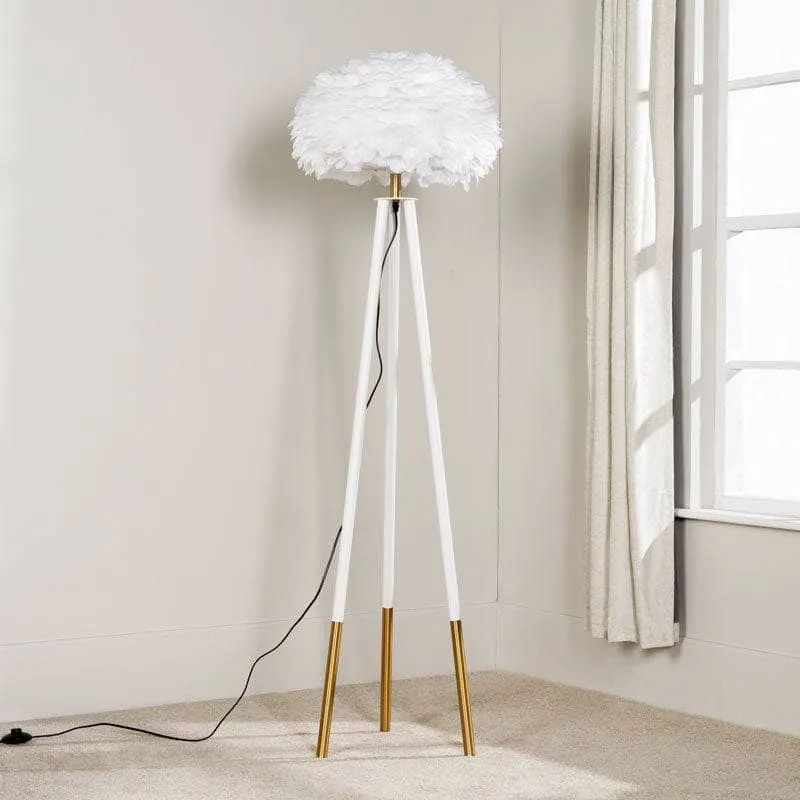 Nebraska Feather Floor Lamp