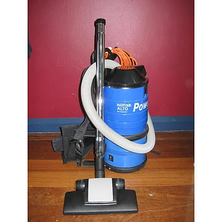 Nilfisk BV1100 ByPass Backpack Vacuum Cleaner 1000 Watt 2 Stage Motor