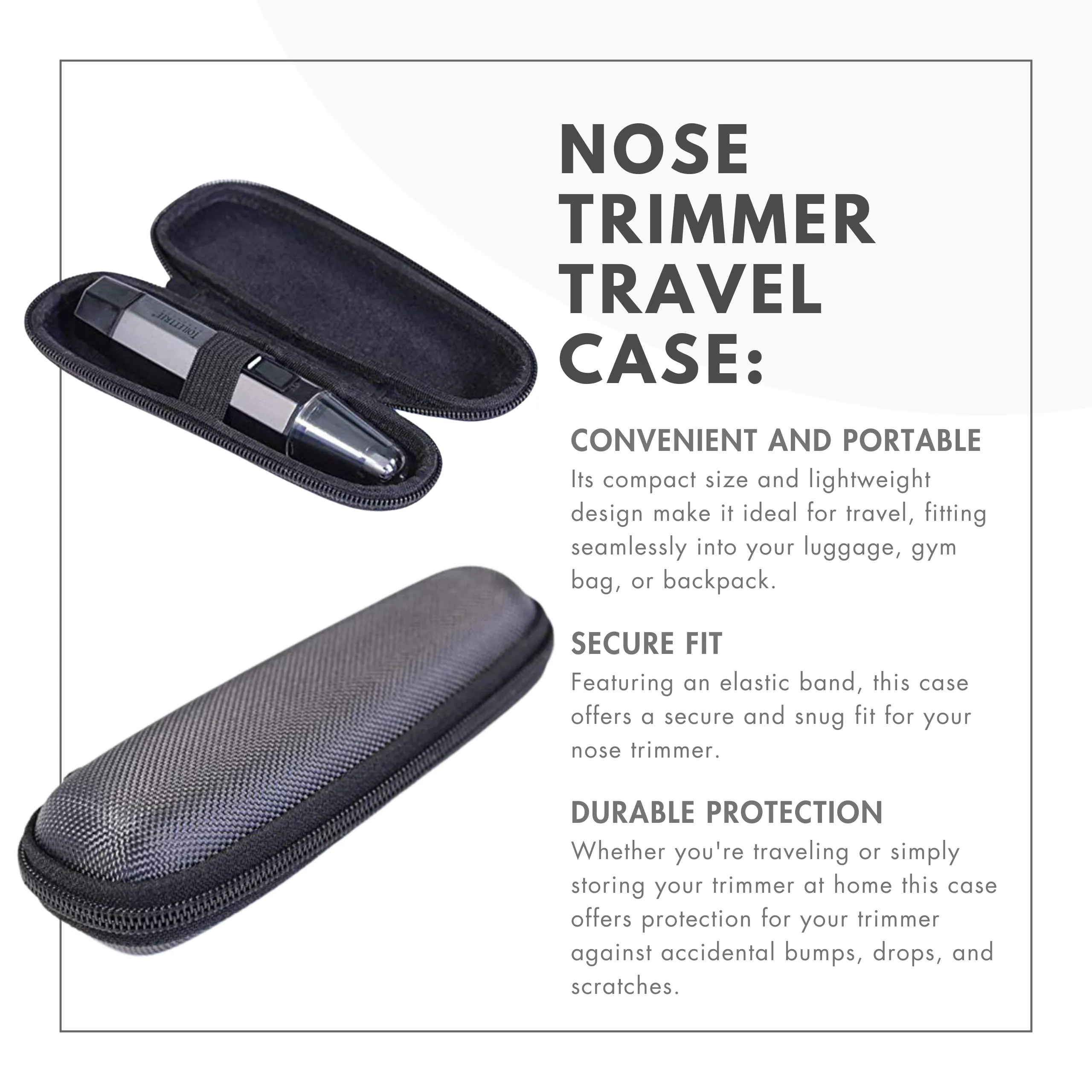 Nose Hair Trimmer - Stainless Steel