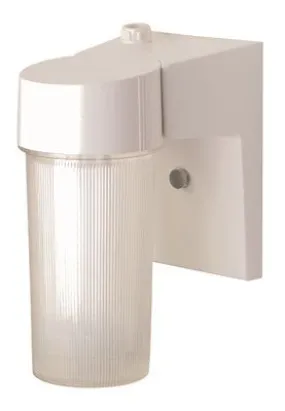 Outdoor Wall Lantern White 4-1/2 X 9 Inch  Uses (1) 13-Watt Fluorescent Gx23-2 Base Lamp