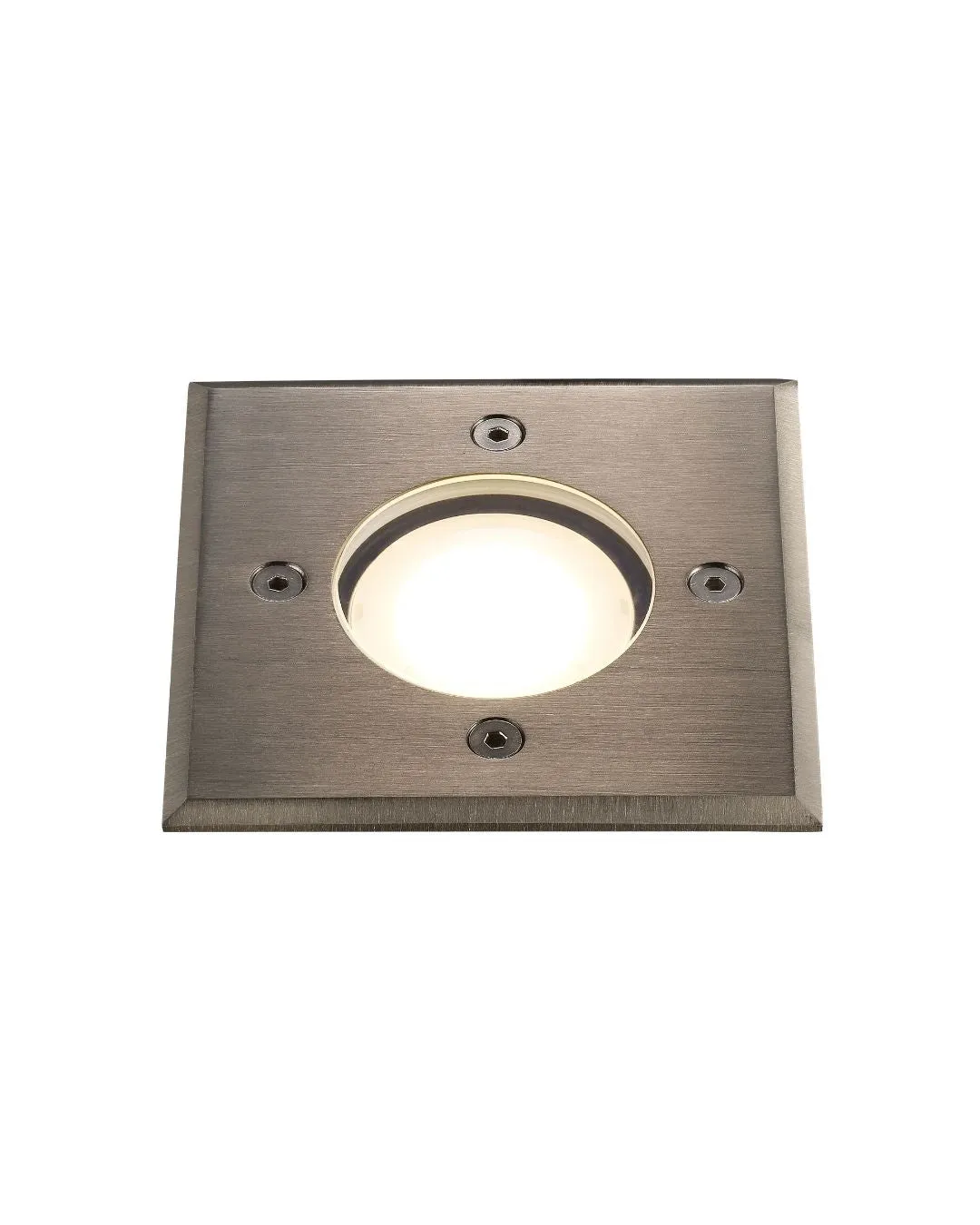 Pato Square Stainless Steel Exterior Uplight