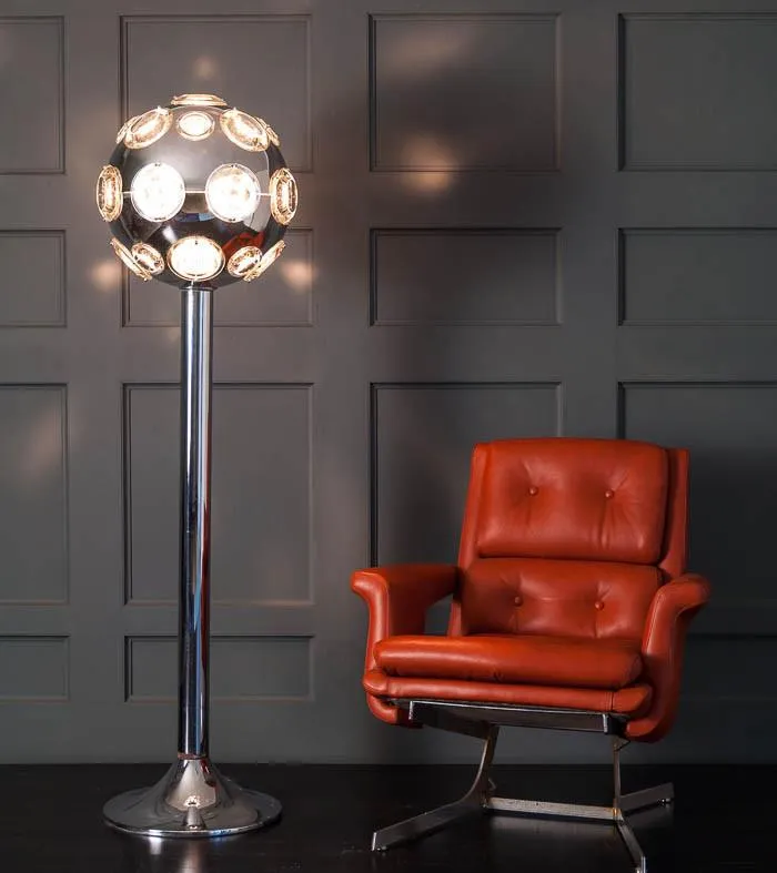 Rare Oscar Torlasco Floor Lamp