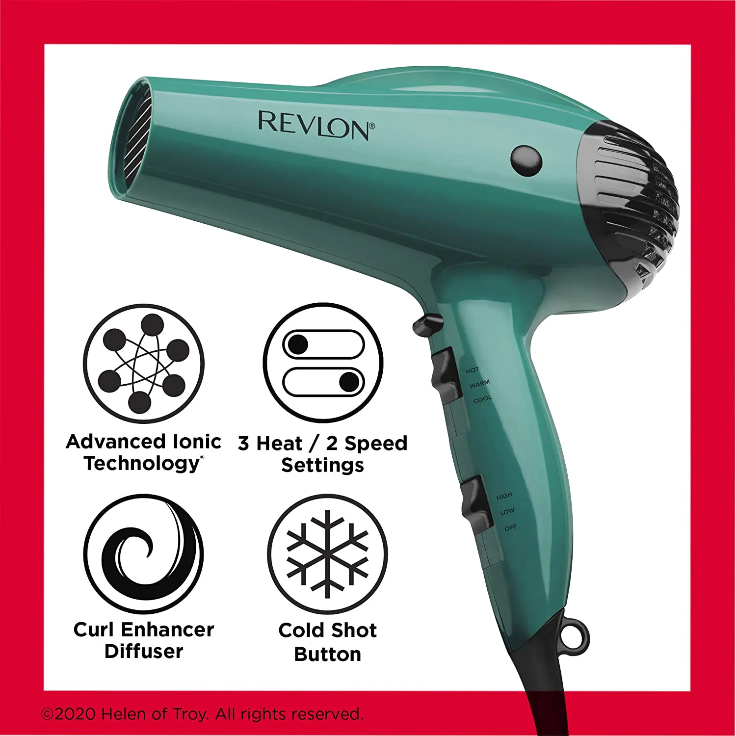 REVLON 1875W Volume Booster Hair Dryer