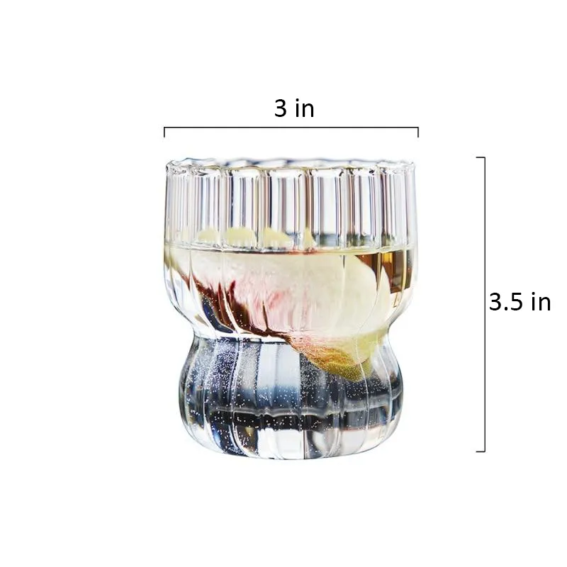 Ripple Parfait Glass Cup