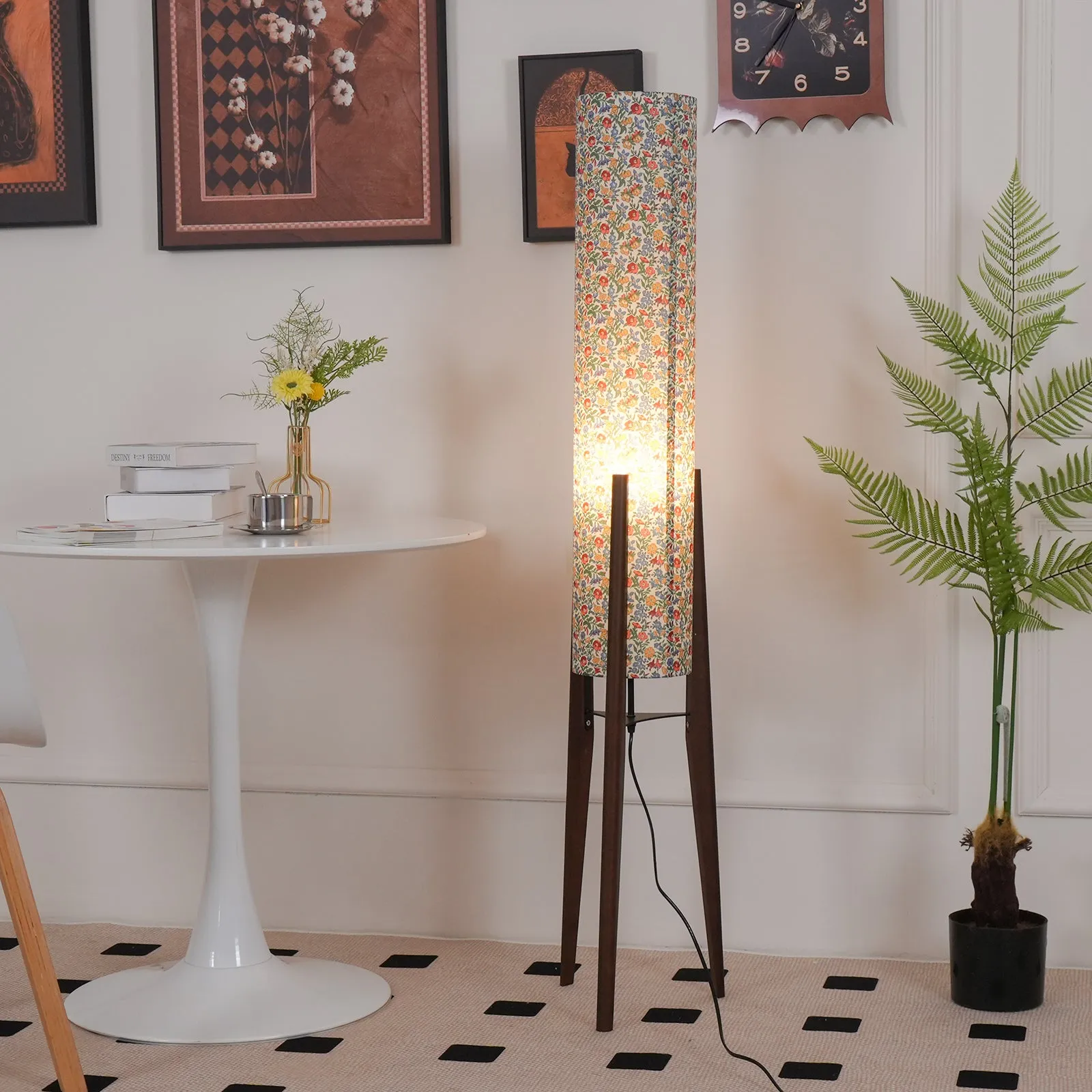 Roya Floral Floor Lamp