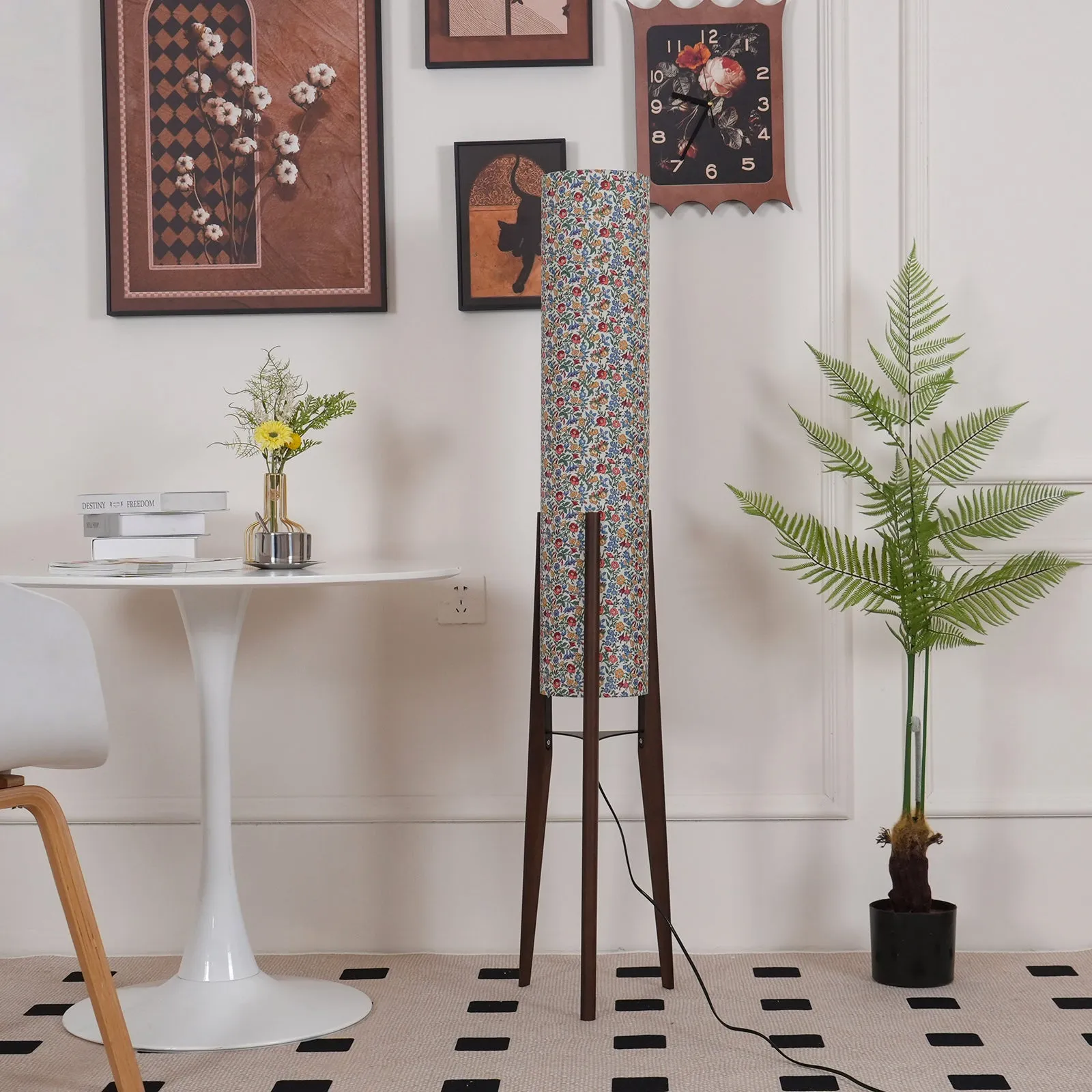 Roya Floral Floor Lamp