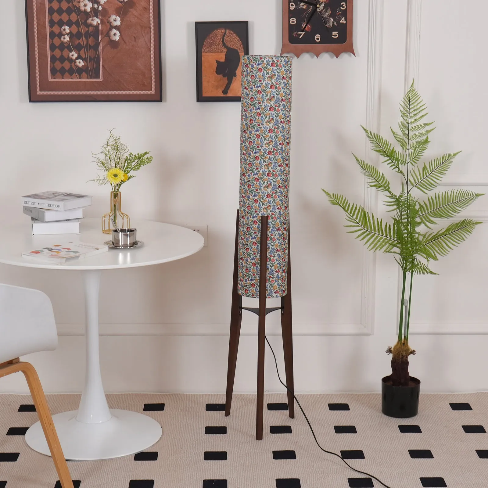 Roya Floral Floor Lamp