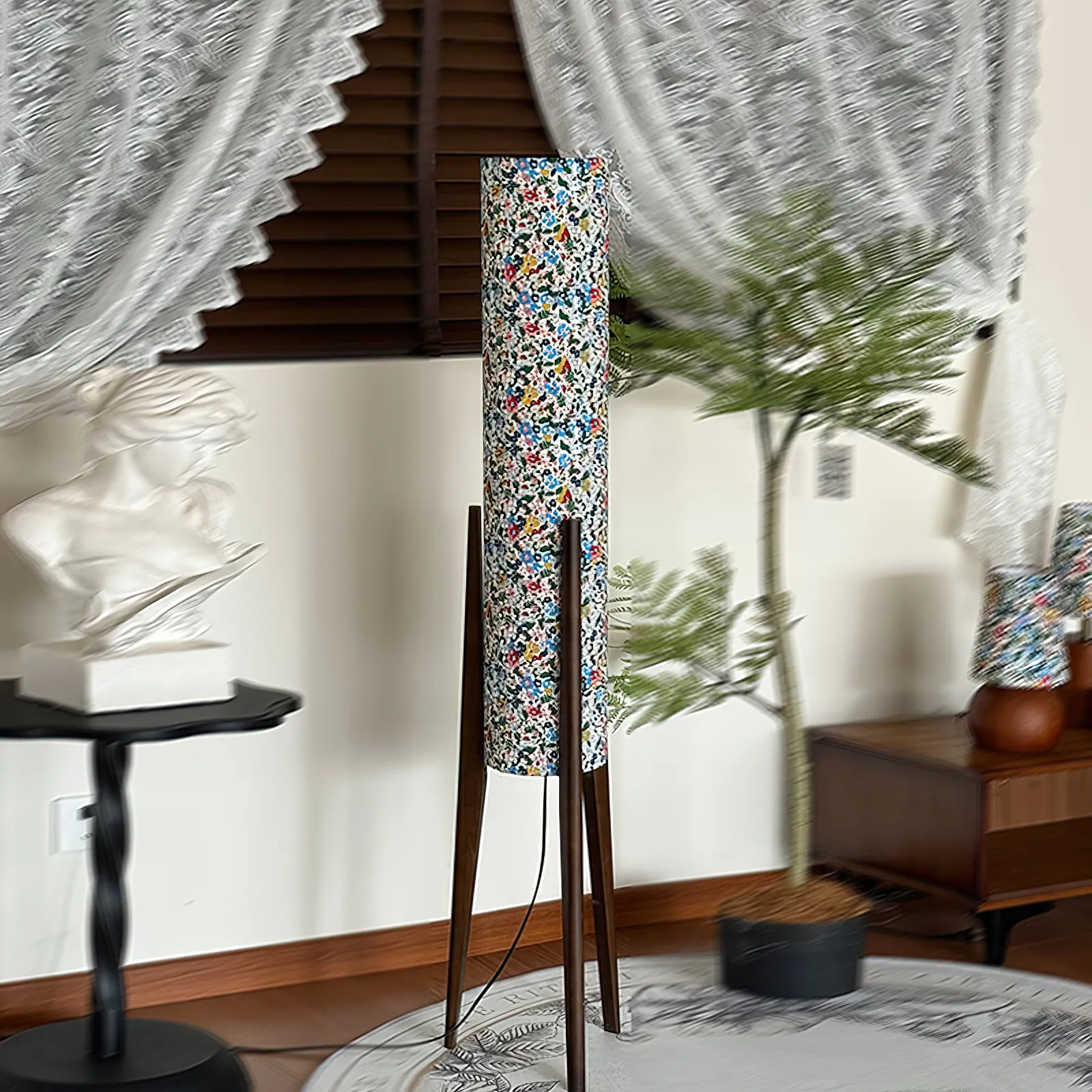 Roya Floral Floor Lamp