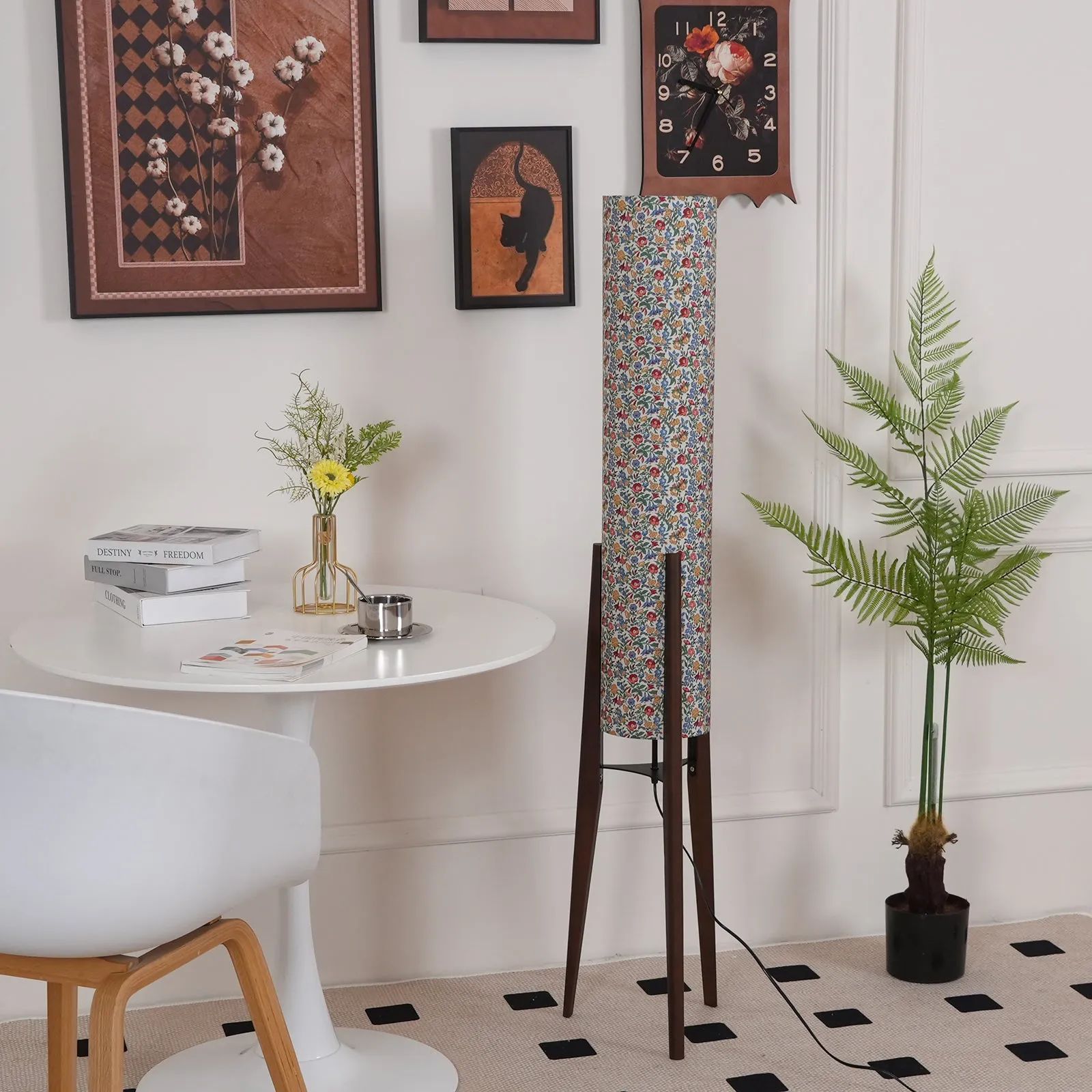 Roya Floral Floor Lamp