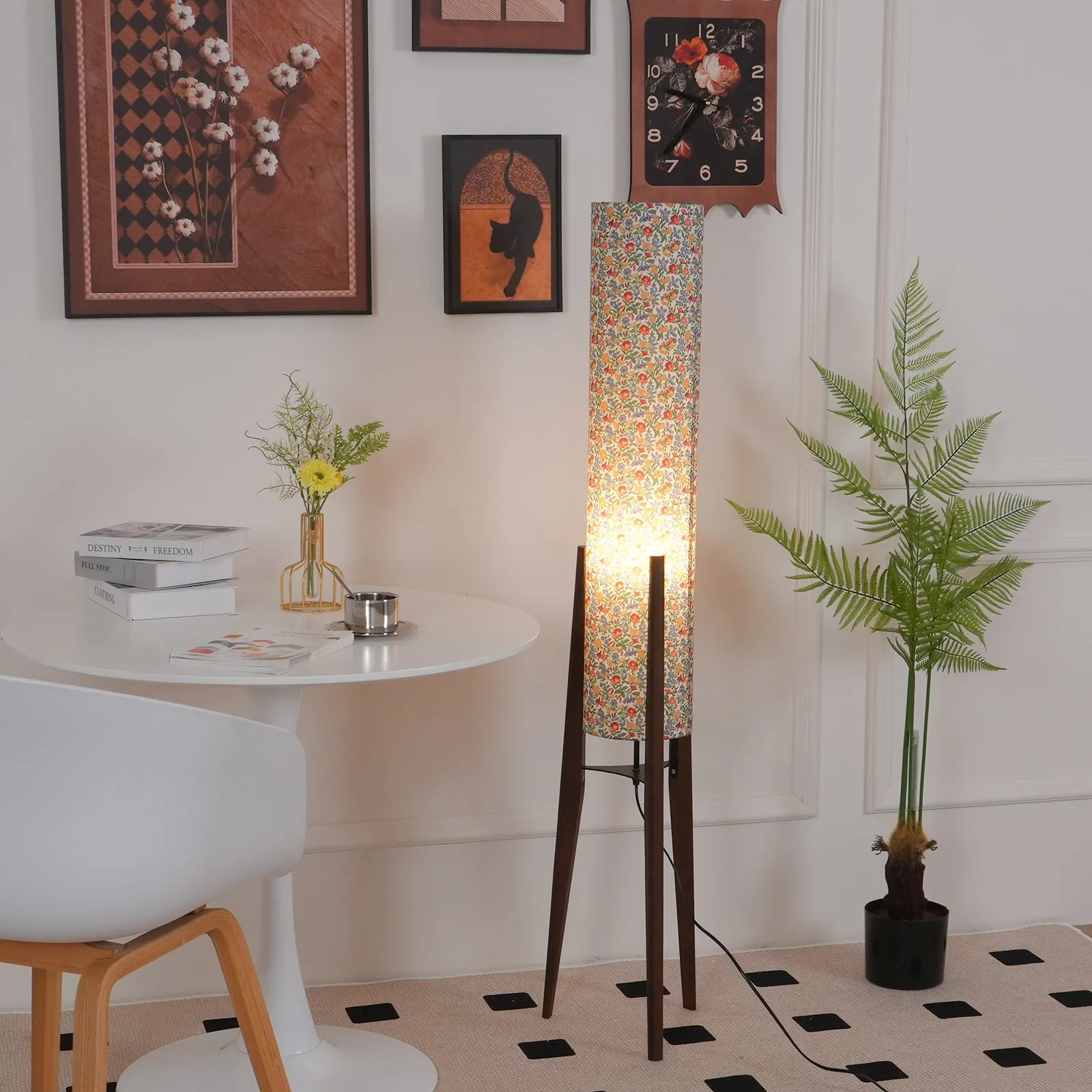 Roya Floral Floor Lamp