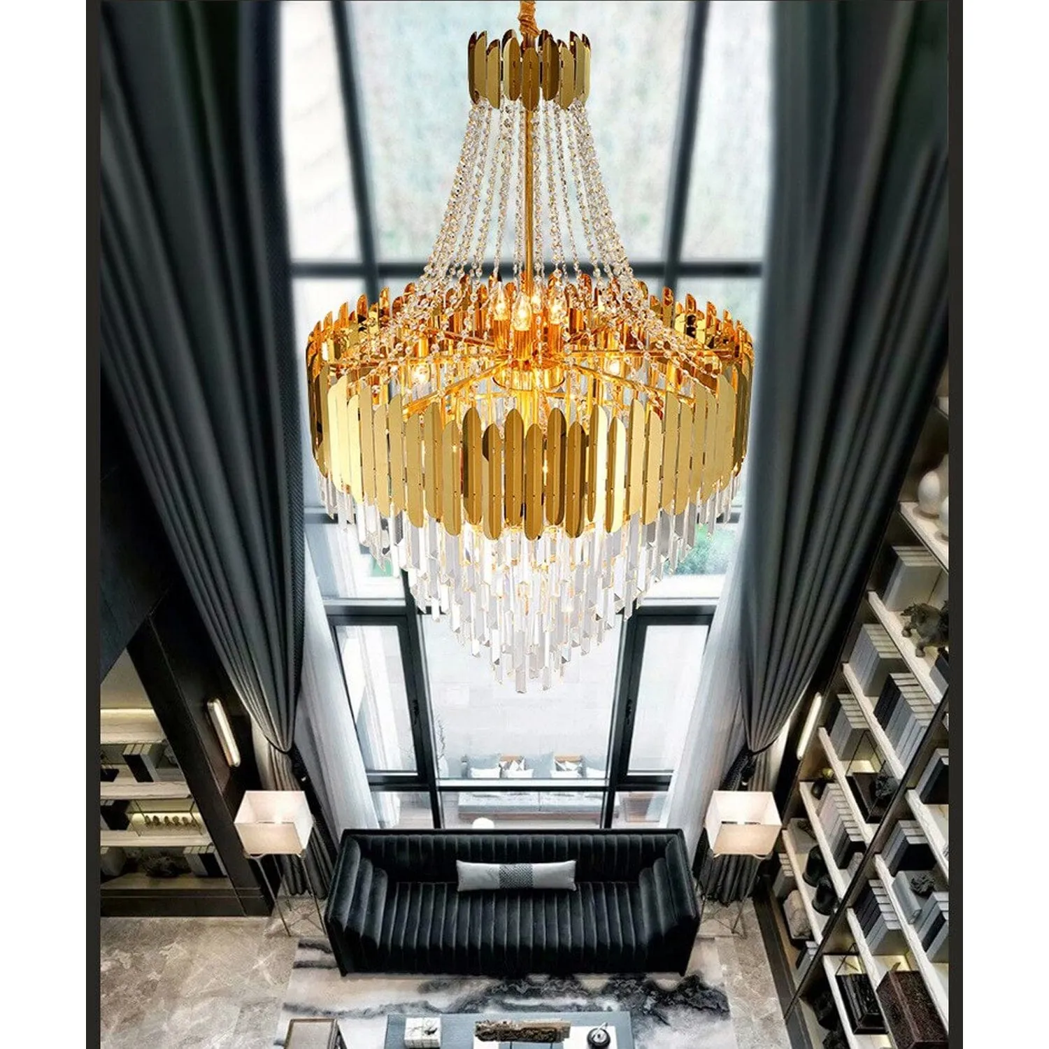 Royal Pietra Crystal Chandelier