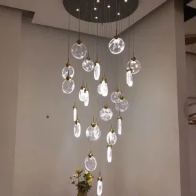 Rylight Cloud Glass Cluster LED Pendant Light