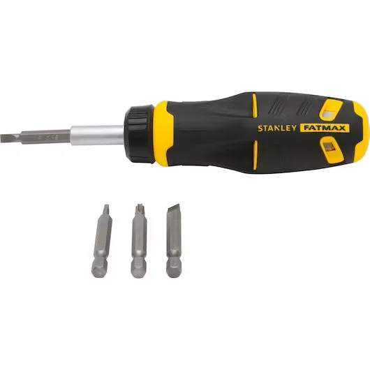 Screwdriver - Stanley FATMAX® Push-N-Pick Multi-Bit Ratcheting Screwdriver, FMHT62287