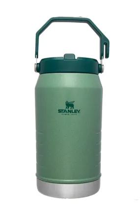 STANLEY THE ICE FLOW 40 OZ FLIP STRAW JUG HAMMERSTONE GREEN