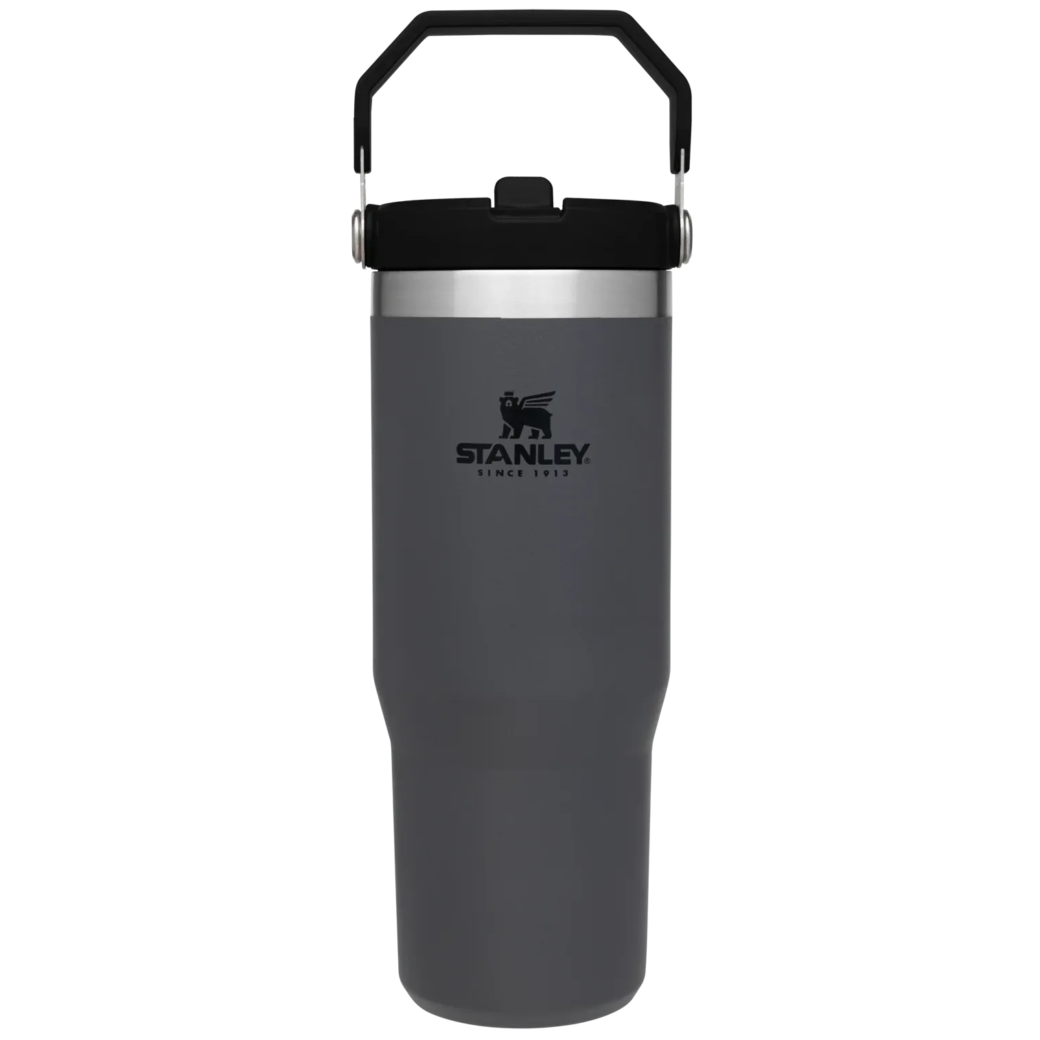 Stanley The IceFlow™ Flip Straw Tumbler | 30 OZ, Charcoal