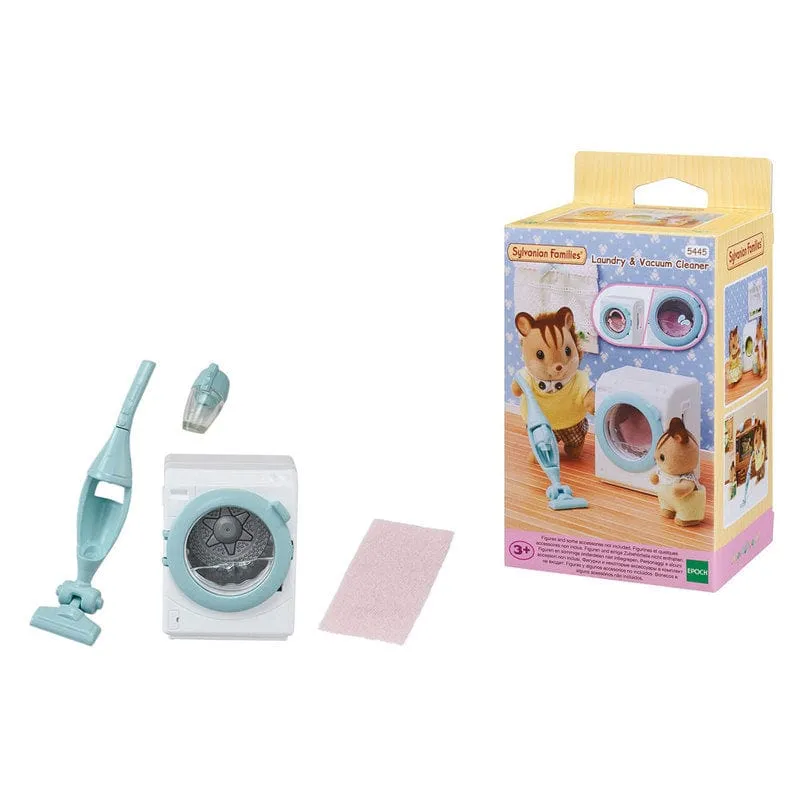 Sylvanian Families 5445 Laundry & Vacuum Cleaner