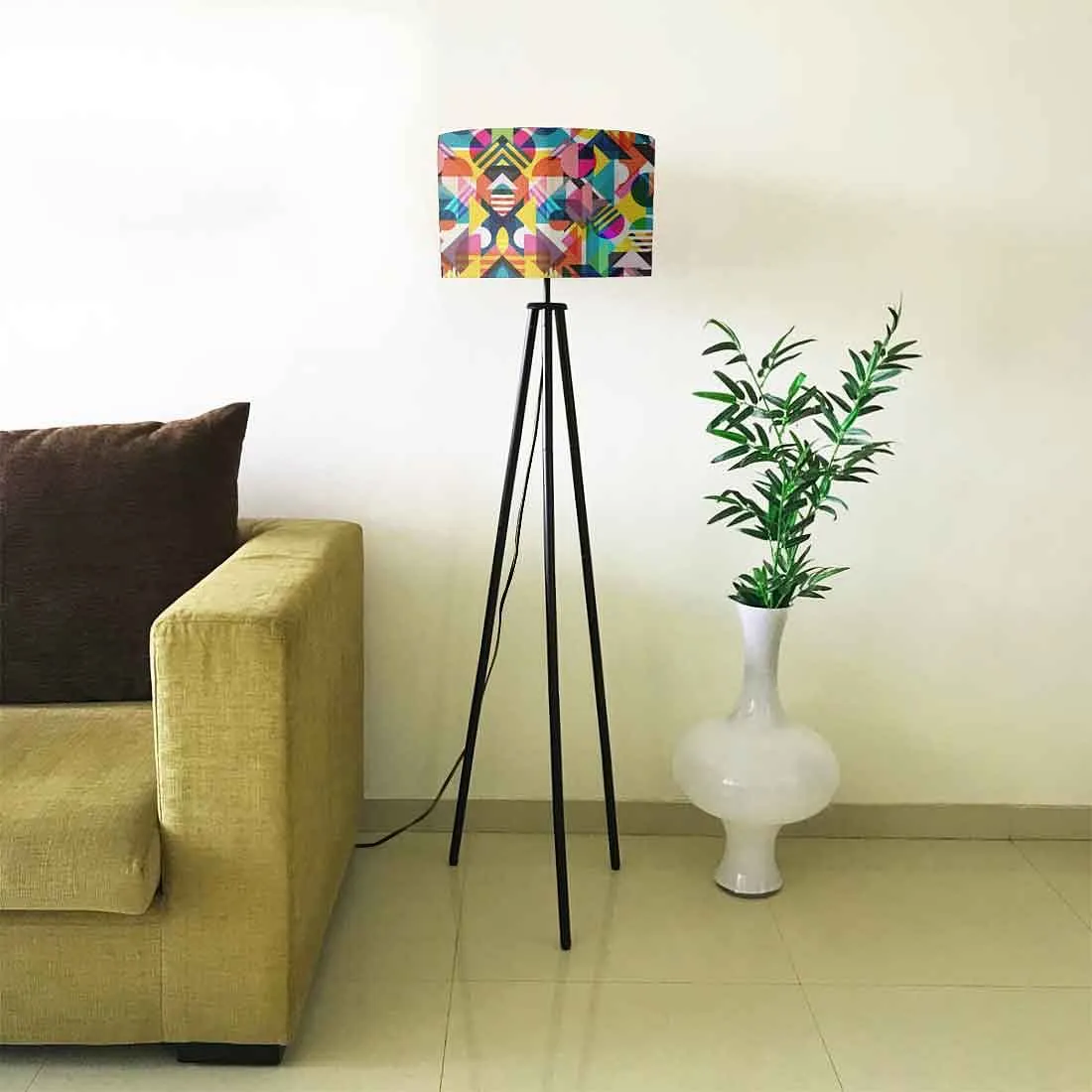 Tripod Floor Lamp Standing Light for Living Room