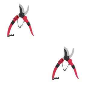 US 2-4 Pack Cutter Home Gardening Tools Bypass Pruning Shears Sharp Steel Blade