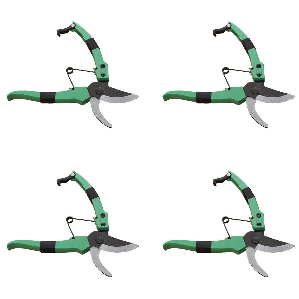 US 2-4 Pack Cutter Home Gardening Tools Bypass Pruning Shears Sharp Steel Blade