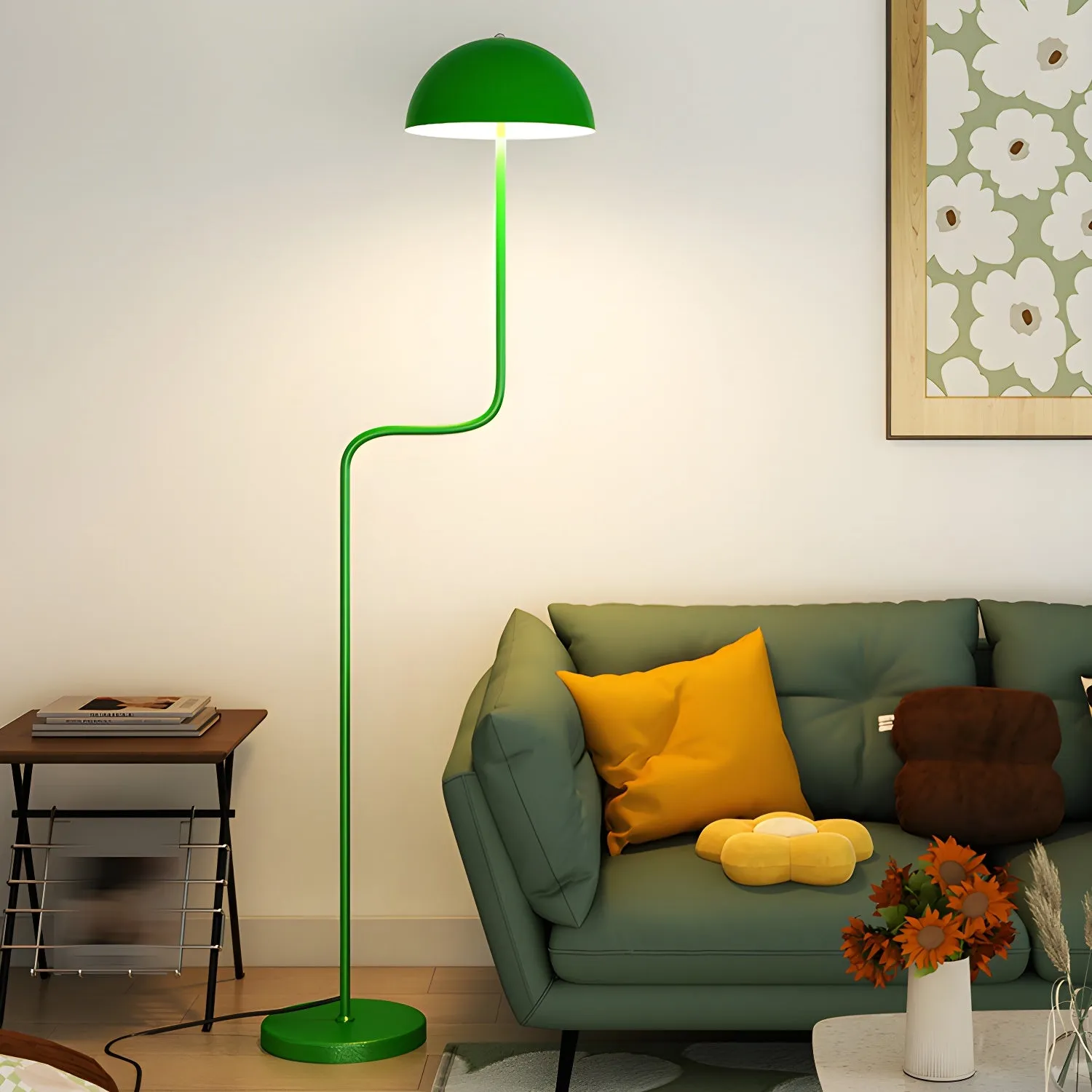 Verdant Arc Floor Lamp