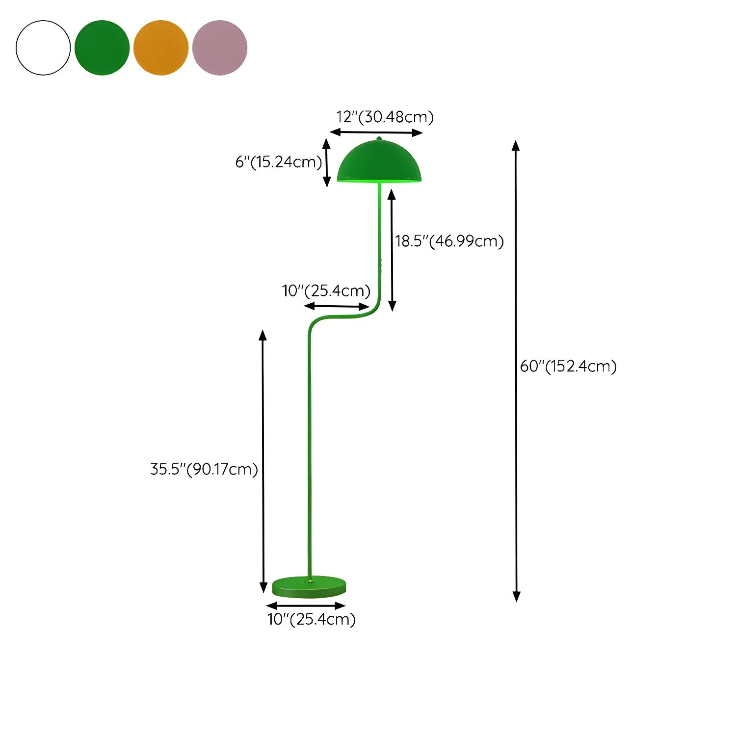 Verdant Arc Floor Lamp