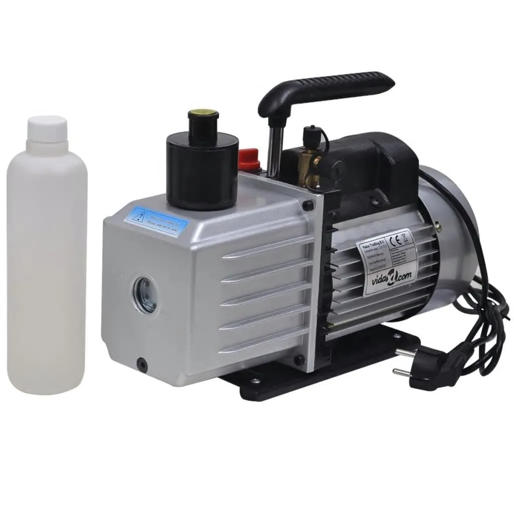 vidaXL Vacuum Pump with 2-way Manifold Gauge Set for Air Conditioning