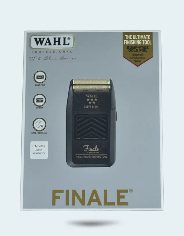 Wahl - 5 Star Series Finale Cord/Cordless Finishing Tool, Black