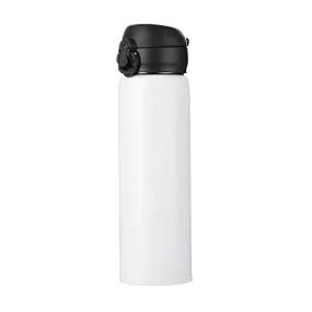 Water Bottles - POP Lid - 500ml - White