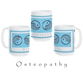 Yin Yang Coffee Mug "Water" (Osteopathy)