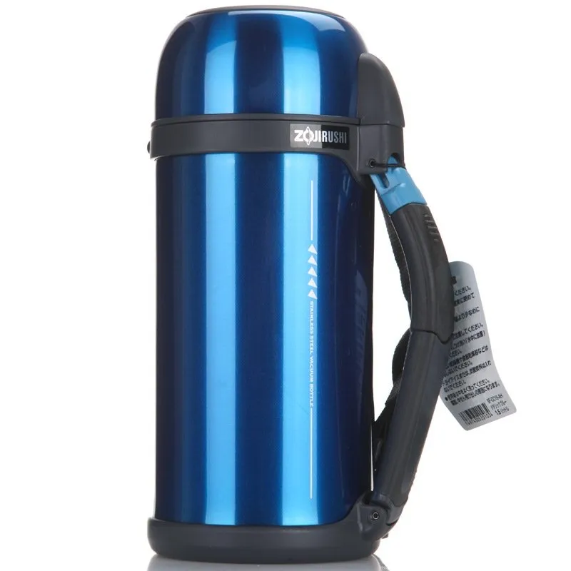 Zojirushi SF-CC15 Stainless Steel Vacuum Bottle 1.5L (Metalic Blue)